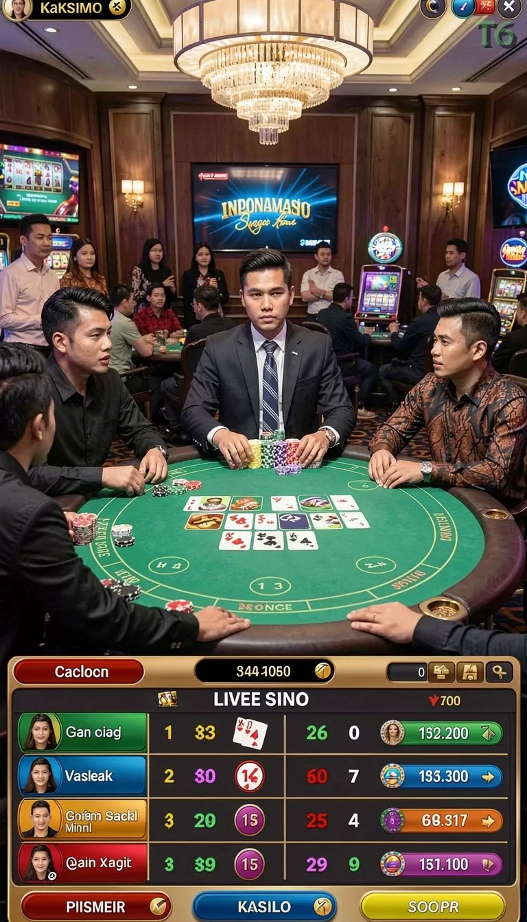 Cuplikan layar VESPA69 — menu navigasi