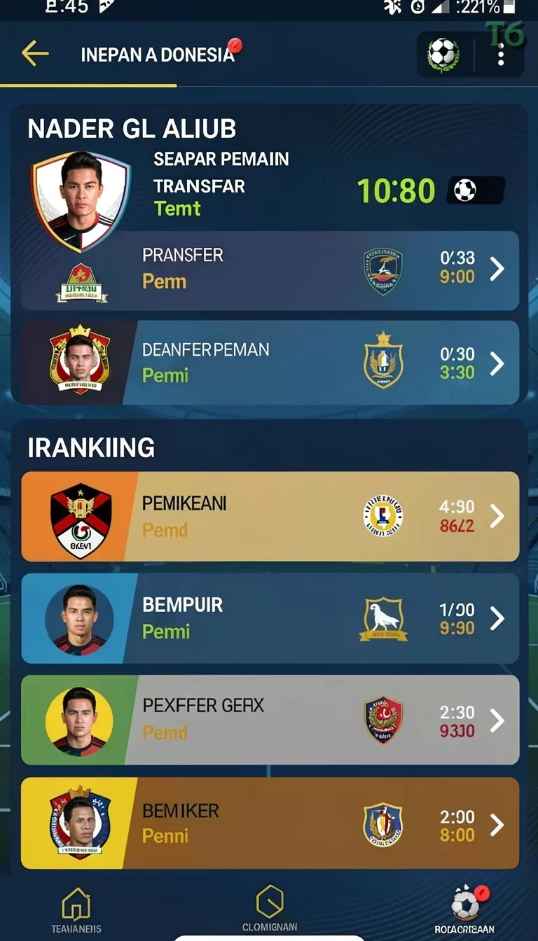 Cuplikan layar COINS — pengaturan akun