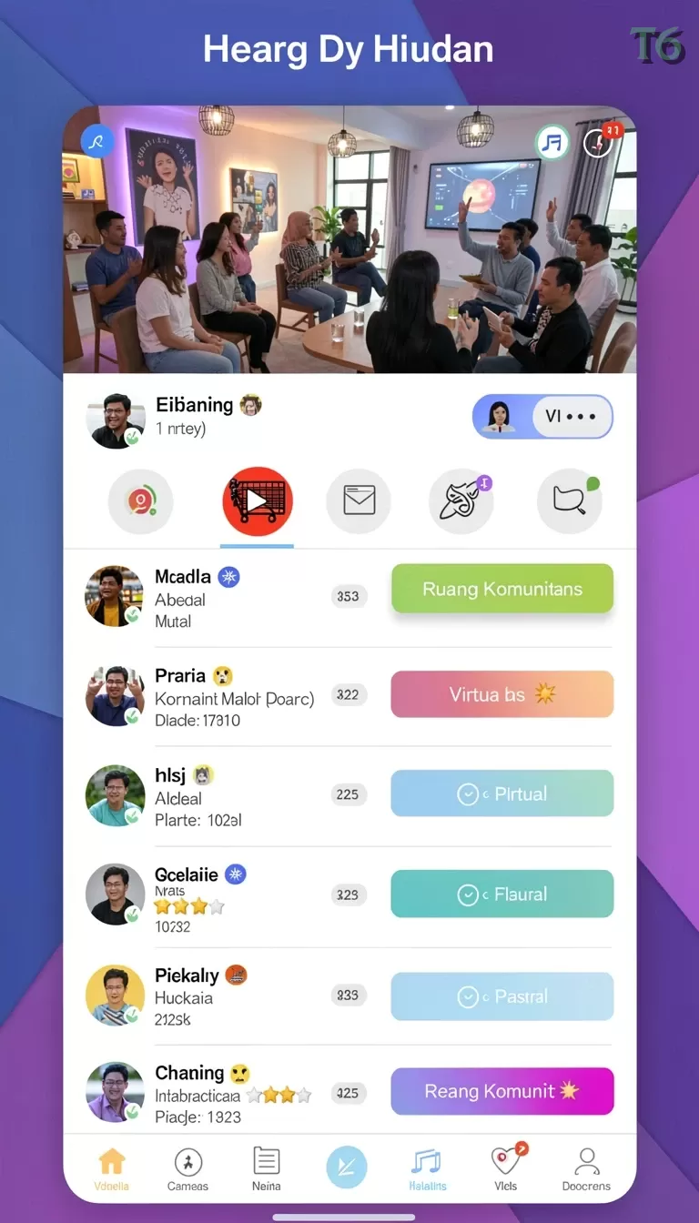 Cuplikan layar TOP1TOTO — aktivitas